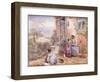 The Story Book-Myles Birket Foster-Framed Giclee Print