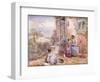 The Story Book-Myles Birket Foster-Framed Giclee Print