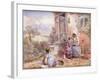 The Story Book-Myles Birket Foster-Framed Giclee Print