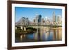 The Story Bridge, Brisbane, Queensland, Australia-Mark A Johnson-Framed Photographic Print