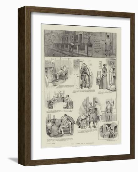 The Story of a Latchkey-William Ralston-Framed Giclee Print