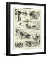 The Story of a Seaside Elopement-null-Framed Giclee Print