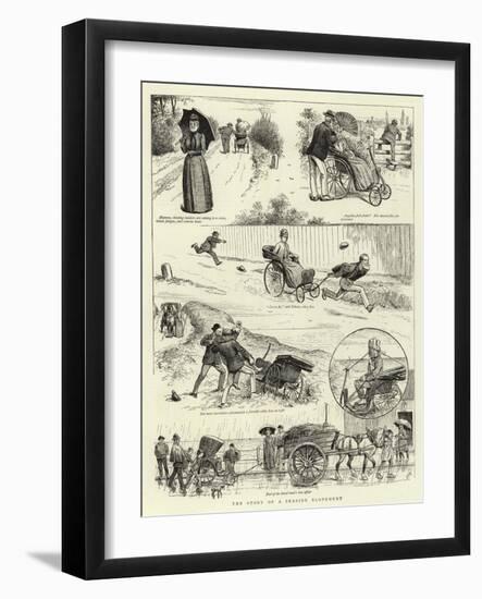 The Story of a Seaside Elopement-null-Framed Giclee Print