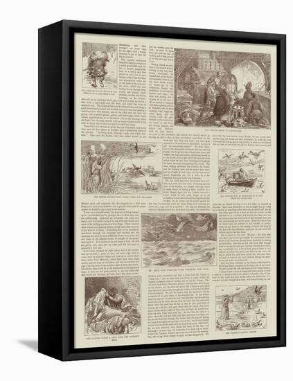 The Story of a Shooting Excursion in Turkey-Alfred Chantrey Corbould-Framed Stretched Canvas