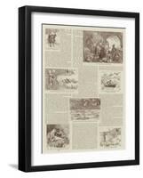 The Story of a Shooting Excursion in Turkey-Alfred Chantrey Corbould-Framed Giclee Print