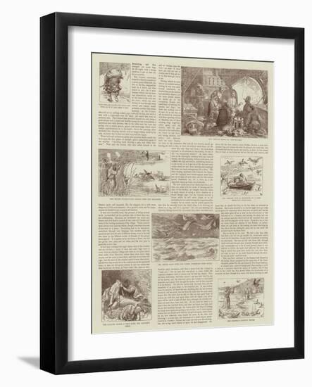 The Story of a Shooting Excursion in Turkey-Alfred Chantrey Corbould-Framed Giclee Print