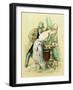 The Story of a Woman: the Jack of Coins, 1881-Eusebio Planas-Framed Giclee Print