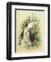 The Story of a Woman: the Jack of Coins, 1881-Eusebio Planas-Framed Giclee Print