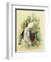 The Story of a Woman: the Jack of Coins, 1881-Eusebio Planas-Framed Giclee Print