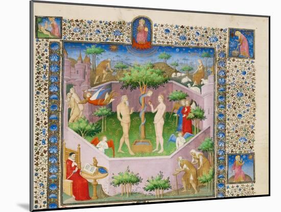 The Story of Adam and Eve, Ca 1413-1415-null-Mounted Giclee Print