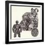 The Story of Armour-Pat Nicolle-Framed Giclee Print