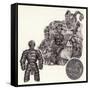 The Story of Armour-Pat Nicolle-Framed Stretched Canvas