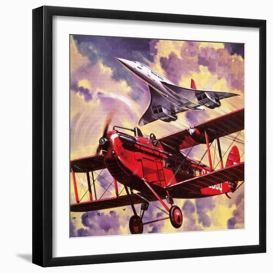 The Story of Britain's Airlines-Wilf Hardy-Framed Giclee Print