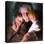 The Story of Christmas (or Grandfather with Two Children)-Norman Rockwell-Stretched Canvas