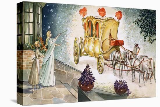 The Story of Cinderella-Nadir Quinto-Stretched Canvas