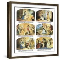 The Story of Cinderella-English School-Framed Giclee Print