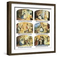 The Story of Cinderella-English School-Framed Giclee Print