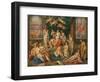 The Story of Cupid and Psyche-Hendrick de Clerck-Framed Premium Giclee Print