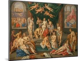 The Story of Cupid and Psyche-Hendrick de Clerck-Mounted Giclee Print