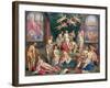 The Story of Cupid and Psyche-Hendrik De Clerck-Framed Giclee Print