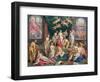 The Story of Cupid and Psyche-Hendrik De Clerck-Framed Giclee Print