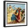 The Story of David-Clive Uptton-Framed Giclee Print