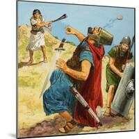 The Story of David-Clive Uptton-Mounted Giclee Print