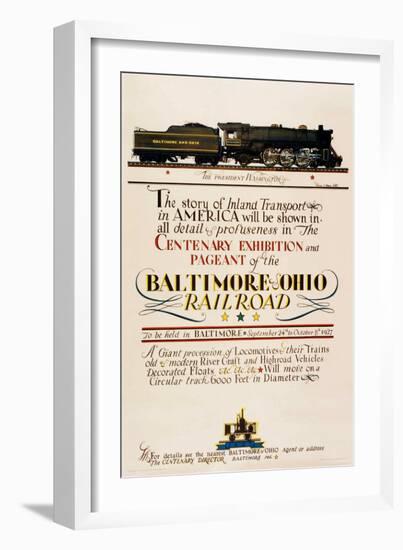 The Story of Inland Transport-null-Framed Giclee Print