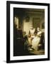 The Story of Laetitia: Domestic Happiness-George Morland-Framed Giclee Print