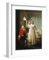 The Story of Laetitia: Dressing for the Masquerade-George Morland-Framed Giclee Print