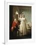 The Story of Laetitia: Dressing for the Masquerade-George Morland-Framed Giclee Print