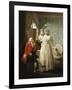 The Story of Laetitia: Dressing for the Masquerade-George Morland-Framed Giclee Print