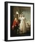 The Story of Laetitia: Dressing for the Masquerade-George Morland-Framed Giclee Print