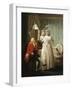 The Story of Laetitia: Dressing for the Masquerade-George Morland-Framed Giclee Print