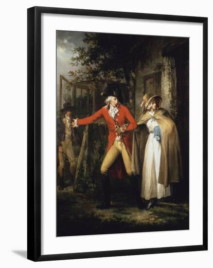 The Story of Laetitia: the Elopement-George Morland-Framed Giclee Print