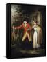 The Story of Laetitia: the Elopement-George Morland-Framed Stretched Canvas