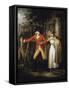 The Story of Laetitia: the Elopement-George Morland-Framed Stretched Canvas