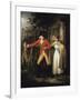 The Story of Laetitia: the Elopement-George Morland-Framed Giclee Print