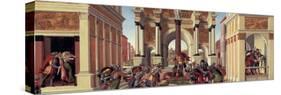 The Story of Lucretia, 1500-Sandro Botticelli-Stretched Canvas