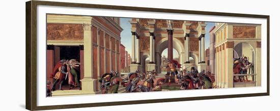 The Story of Lucretia, 1500-Sandro Botticelli-Framed Giclee Print