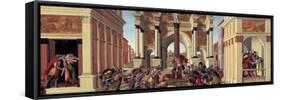 The Story of Lucretia, 1500-Sandro Botticelli-Framed Stretched Canvas