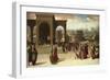 The Story of Papirius, Mid of 1520S-Domenico Beccafumi-Framed Giclee Print