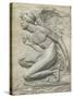 The Story of Psyche: Cupid (Silvered Bronze) (See 198359 and 201279)-Harry Bates-Stretched Canvas