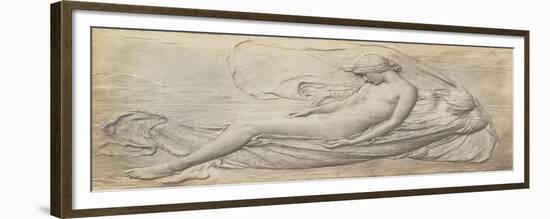 The Story of Psyche: Psyche Borne by Zephyr (Silvered Bronze) (See also 198358 and 198359)-Harry Bates-Framed Premium Giclee Print