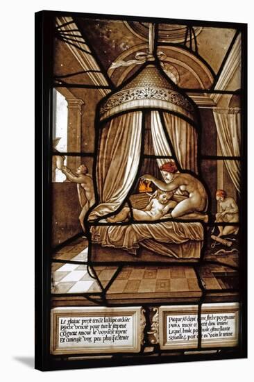 The Story of Psyche (Stained Glass Windo), 1441-1444-null-Stretched Canvas