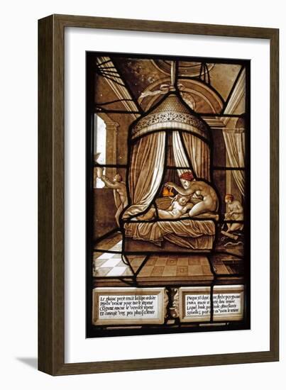 The Story of Psyche (Stained Glass Windo), 1441-1444-null-Framed Giclee Print