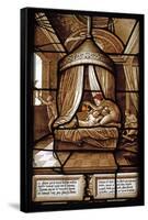 The Story of Psyche (Stained Glass Windo), 1441-1444-null-Framed Stretched Canvas