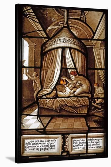 The Story of Psyche (Stained Glass Windo), 1441-1444-null-Stretched Canvas