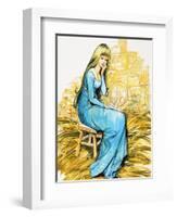 The Story of Rumpelstiltskin-Jesus Blasco-Framed Giclee Print