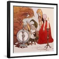 The Story of Rumpelstiltskin-Jesus Blasco-Framed Giclee Print